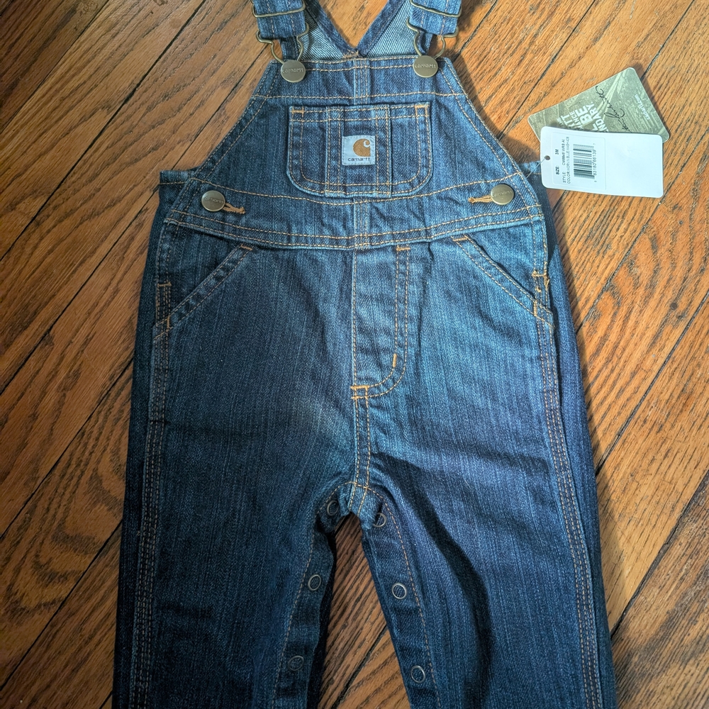 Carhartt Denim Overalls for Kids